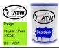 Preview: Dodge, Stryker Green Tricoat, G7 / MG7: 500ml Lackdose, von ATW Autoteile West.